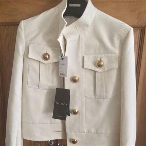 20 thousand dollar white gucci jackets